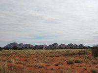 First views of Kata Tjuta